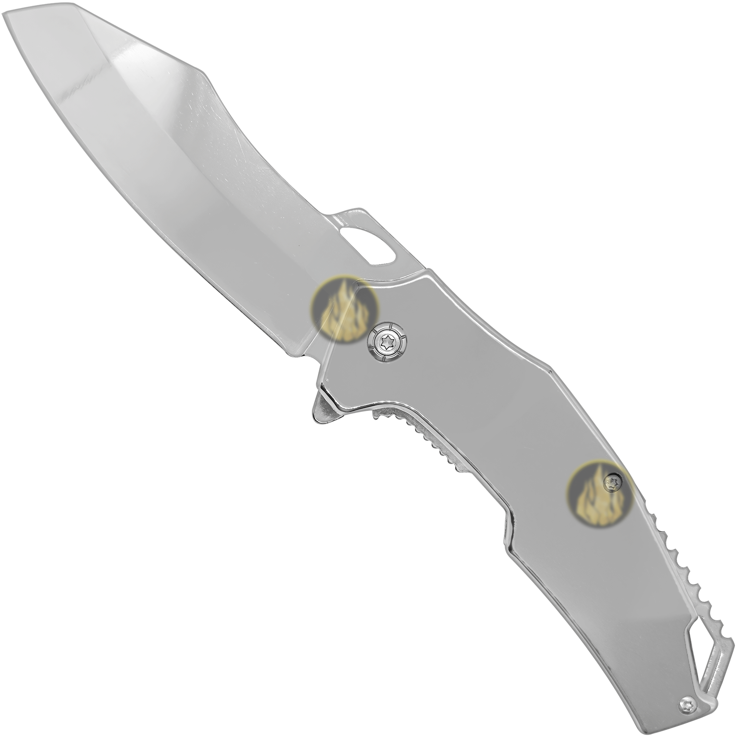 Navaja De Titanio Automatica Razor Tactical con clip para cinturón y hoja afilada modelo RT-7112SL Navaja De Titanio Automatica Razor Tactical táctica militar con apertura automática y seguro