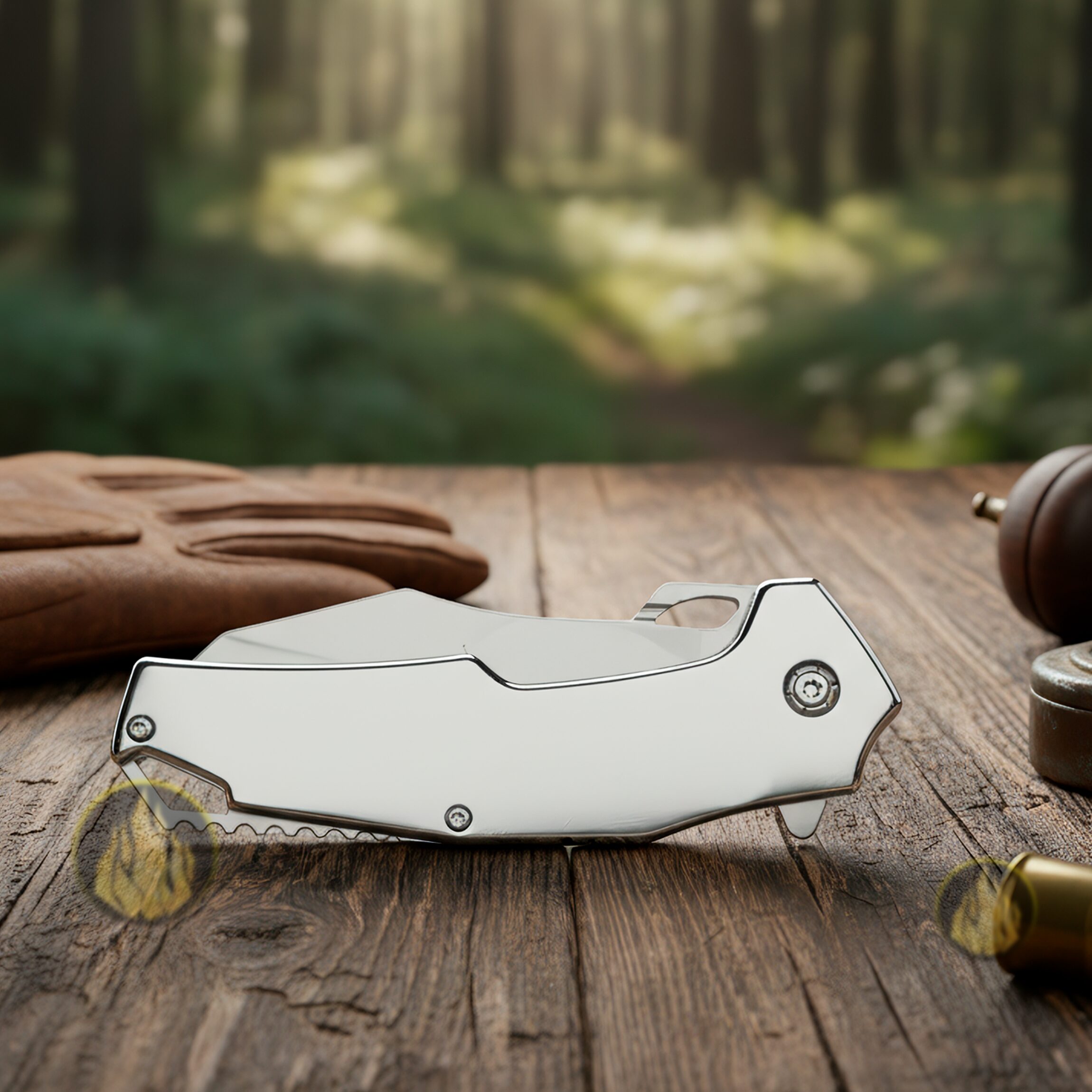 Navaja De Titanio Automatica Razor Tactical con clip para cinturón y hoja afilada modelo RT-7112SL Navaja De Titanio Automatica Razor Tactical táctica militar con apertura automática y seguro