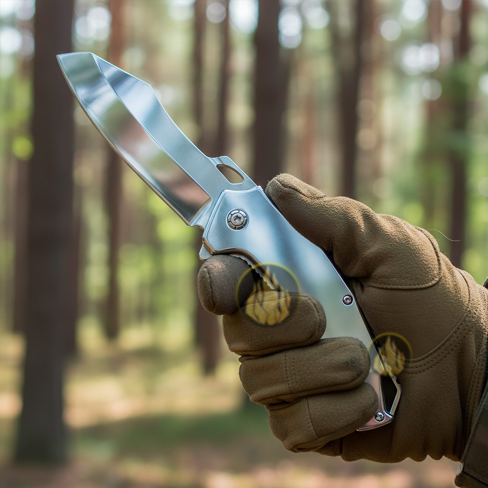 Navaja De Titanio Automatica Razor Tactical con clip para cinturón y hoja afilada modelo RT-7112SL Navaja De Titanio Automatica Razor Tactical táctica militar con apertura automática y seguro