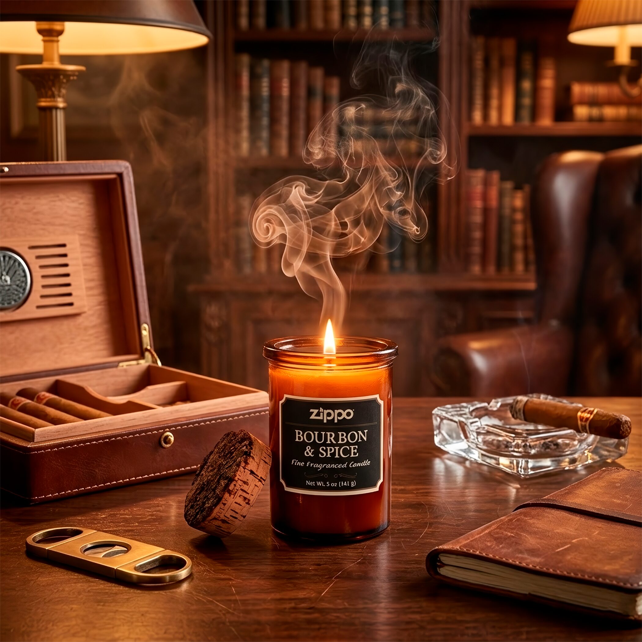 La Vela Aromática Zippo Decorativa Original es un accesorio elegante diseñado para llenar tus espacios con una fragancia cálida y agradable. Este modelo cuenta con el aroma Bourbon y Spice, una mezcla que combina notas intensas con un toque especiado muy agradable. Su presentación es moderna y decorativa, por lo que puede colocarse en diferentes lugares del hogar o la oficina. Además de perfumar el ambiente, también funciona como un elemento decorativo que aporta estilo a cualquier espacio. La Vela Aromática Zippo Decorativa Original está elaborada con 5 oz de cera de soya natural, lo que permite un quemado más limpio y uniforme. La vela cuenta con una concentración de fragancia del 10%, lo que ayuda a que el aroma se distribuya de manera constante en la habitación. También incluye una mecha 100% de algodón, diseñada para ofrecer una combustión estable y segura. Gracias a la calidad de sus materiales, esta vela puede ofrecer hasta 35 horas de duración de quemado. Otro aspecto destacado de la Vela Aromática Zippo Decorativa Original es su diseño único. El recipiente está fabricado para ser resistente y elegante. Incluye una tapa de corcho natural que ayuda a conservar mejor la fragancia cuando la vela no está en uso. Además, el recipiente puede reutilizarse después de terminar la vela, lo que lo convierte en un producto práctico y ecológico. Muchas personas lo utilizan posteriormente como contenedor decorativo, porta objetos o pequeño florero. Esta vela es ideal para crear ambientes relajantes y agradables. Puede usarse en la sala, el dormitorio, el baño o la oficina. Muchas personas utilizan la Vela Aromática Zippo Decorativa Original durante momentos de descanso, lectura o meditación. También es perfecta para ambientar reuniones, cenas especiales o momentos de relajación en casa. Gracias a su aroma cálido, también puede ayudar a crear un ambiente cómodo durante temporadas frías. La Vela Aromática Zippo Decorativa Original es una excelente opción para regalar en ocasiones especiales. Es ideal para cumpleaños, celebraciones, detalles para amigos o regalos para el hogar. Su diseño elegante, su fragancia agradable y su fabricación en Estados Unidos reflejan la calidad que caracteriza a la marca Zippo. Esto la convierte en una vela decorativa duradera y atractiva para cualquier espacio.