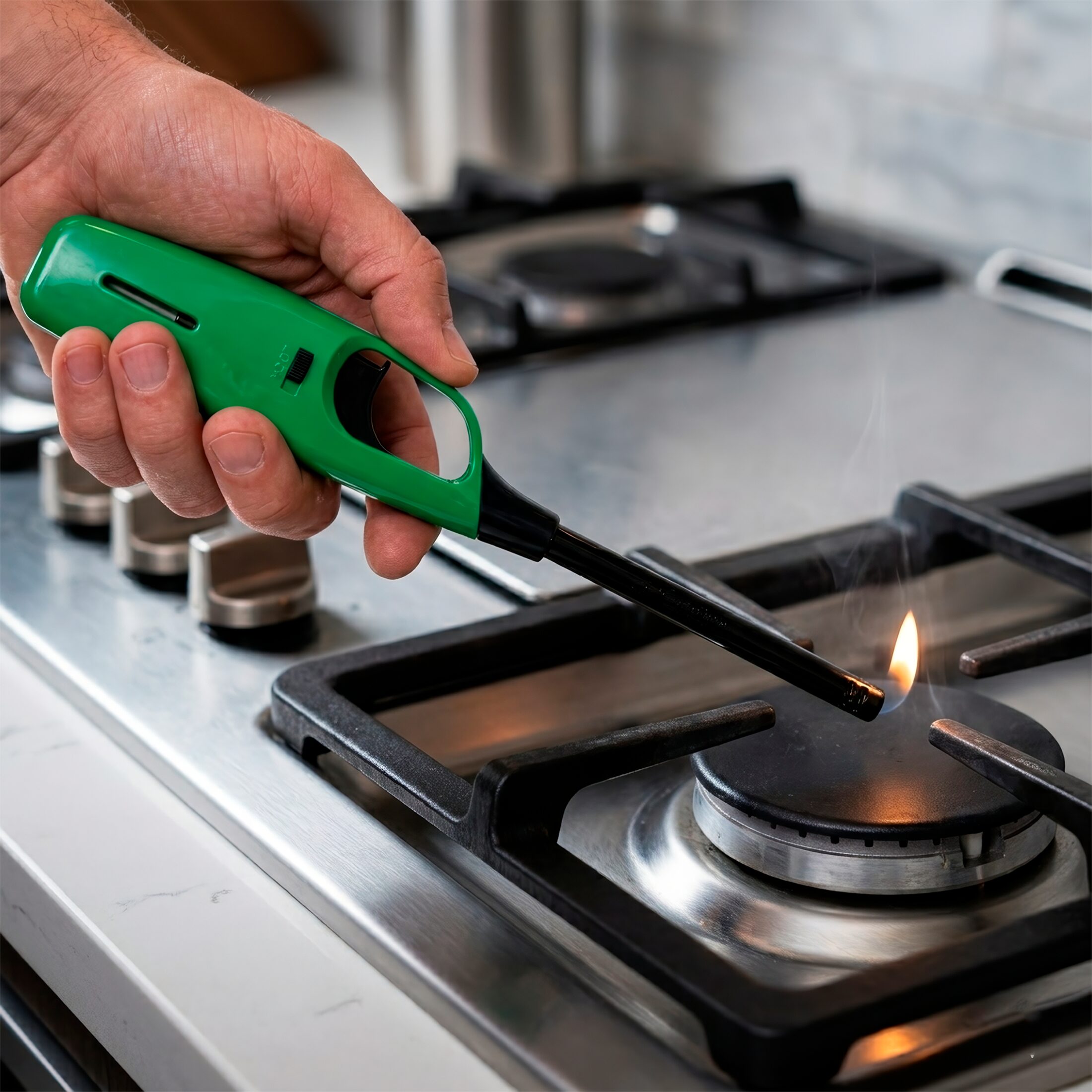 Encendedor Recargable Multiusos Gas Butano P/ Cocina - Imagen 3