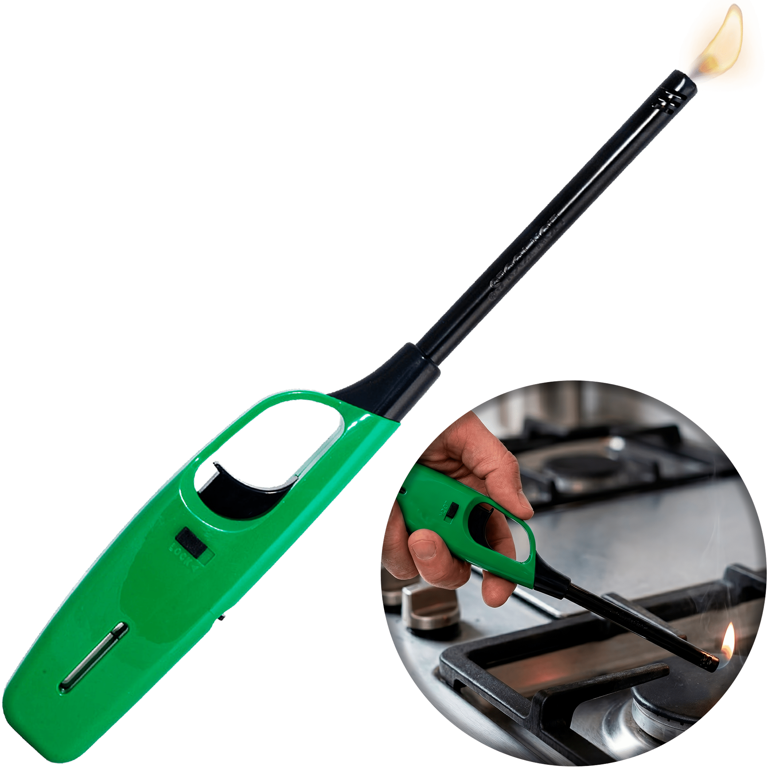 Encendedor Recargable Multiusos Gas Butano P/ Cocina