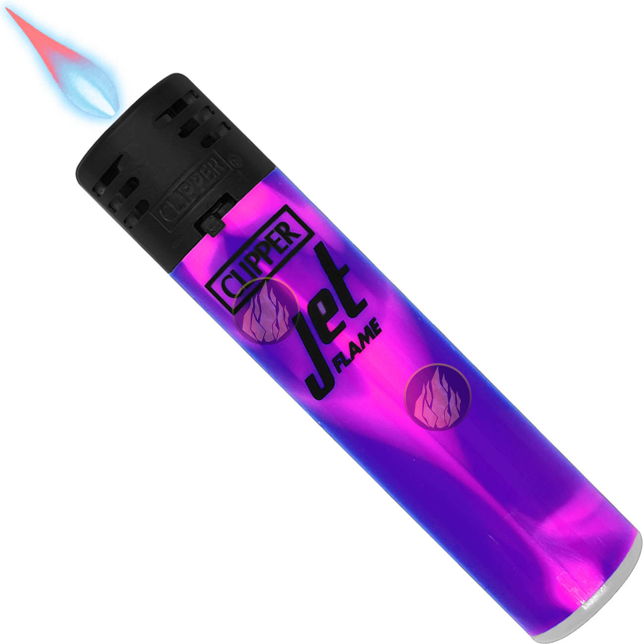 Encendedor Soplete Clipper Jet Flame recargable marca Clipper color variado con llama regulable