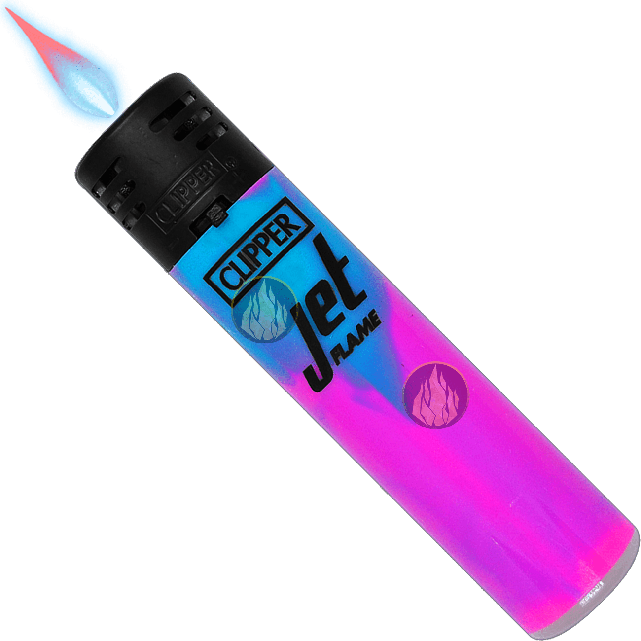 Encendedor Soplete Clipper Jet Flame recargable marca Clipper color variado con llama regulable