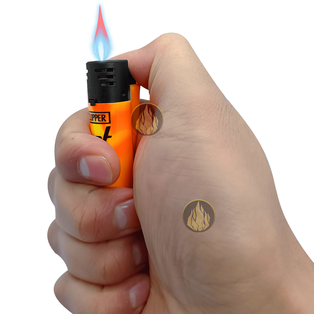 Encendedor Soplete Clipper Jet Flame recargable marca Clipper color variado con llama regulable