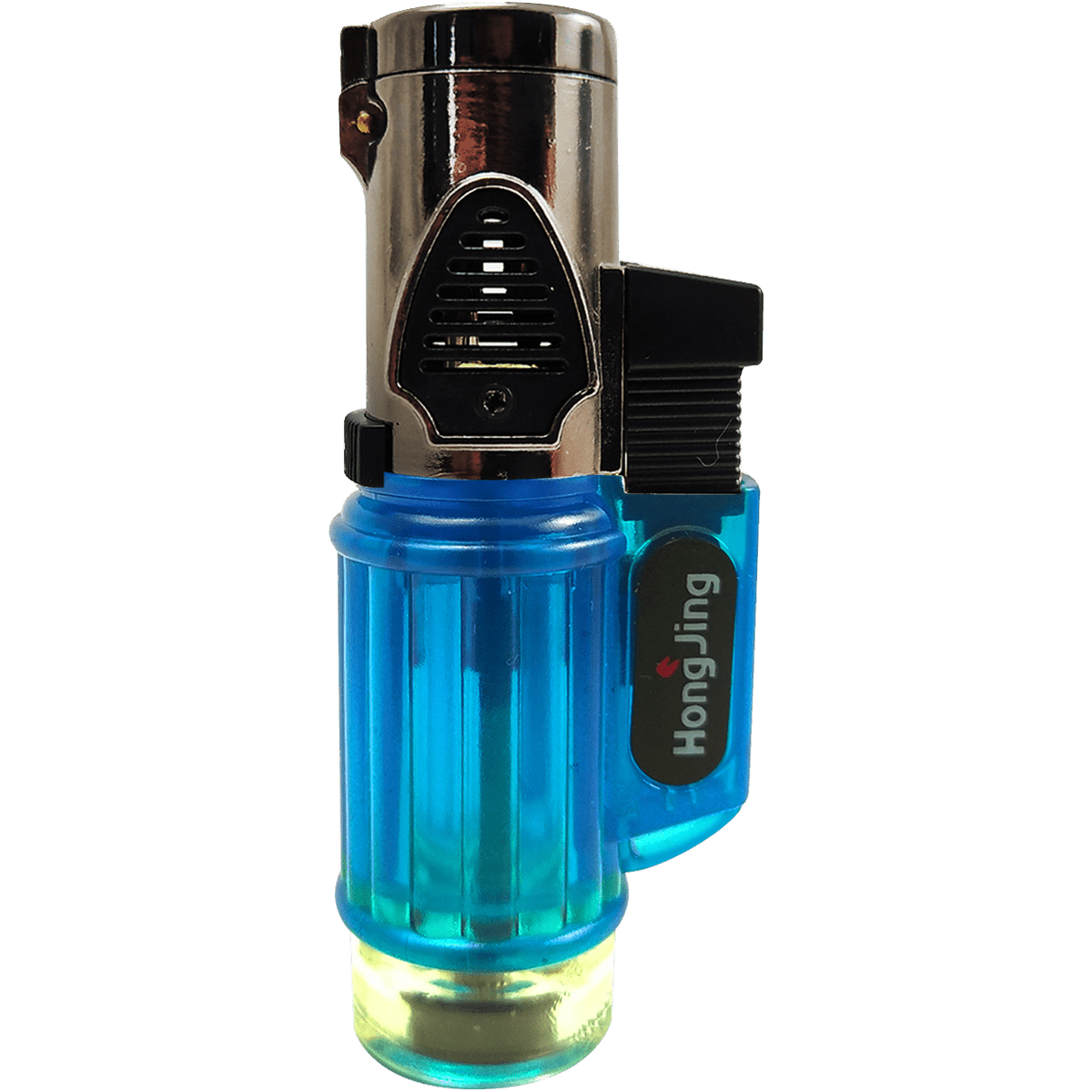 Encendedor De Soplete 3 Llamas Recargable Butano Flama - Imagen 5