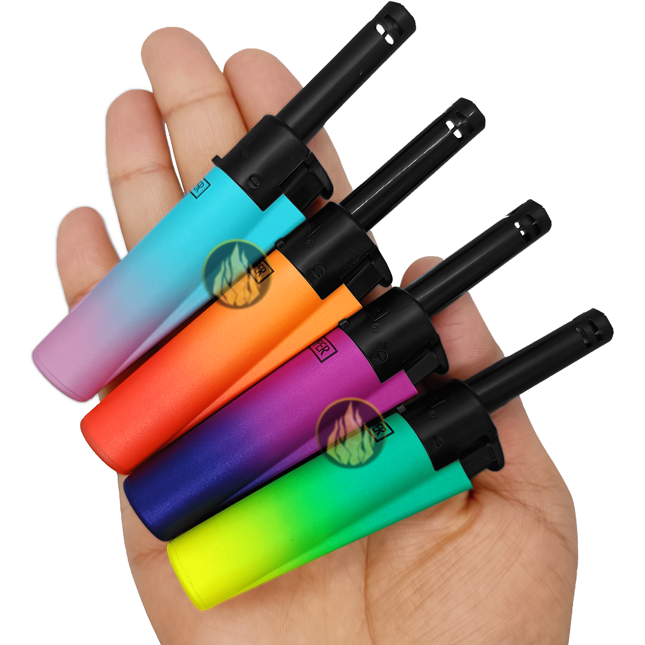 Encendedor Clipper Recargable modelo ECD24 plástico portátil uso diario
