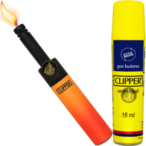 Encendedor Clipper Recargable modelo ECD24 plástico portátil uso diario