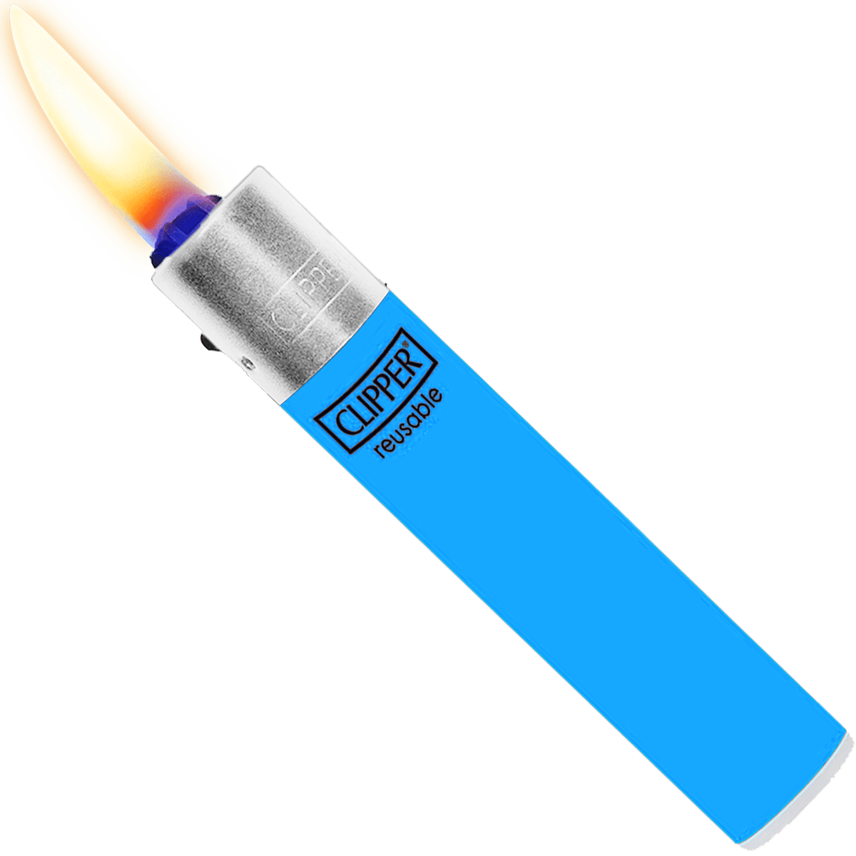 Encendedor Recargable Clipper CP21R fluo paquete 24 piezas colores fluorescentes