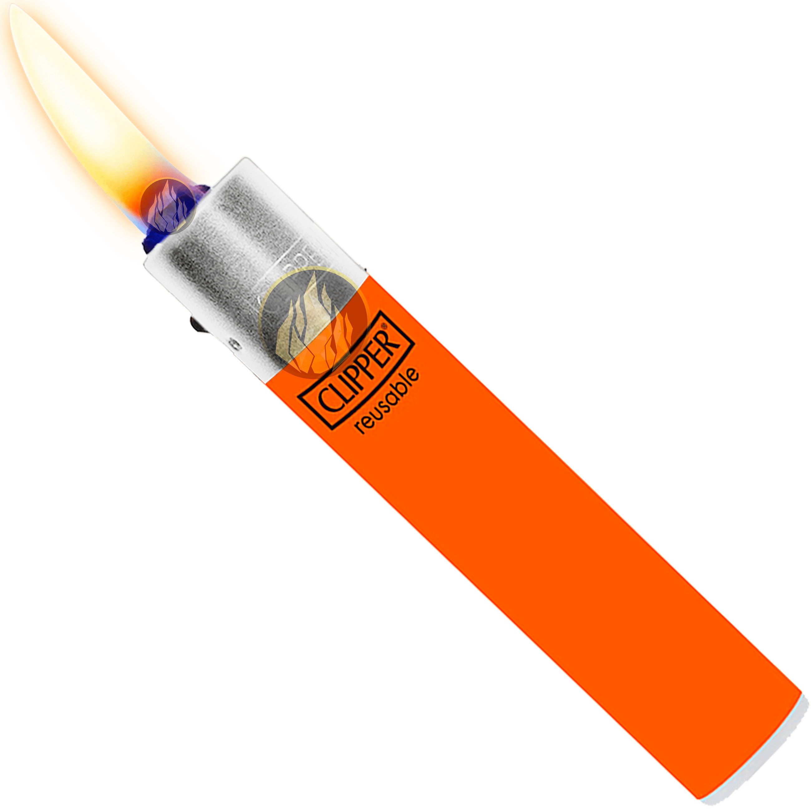Encendedor Recargable Clipper CP22R fluo paquete 24 piezas colores fluorescentes