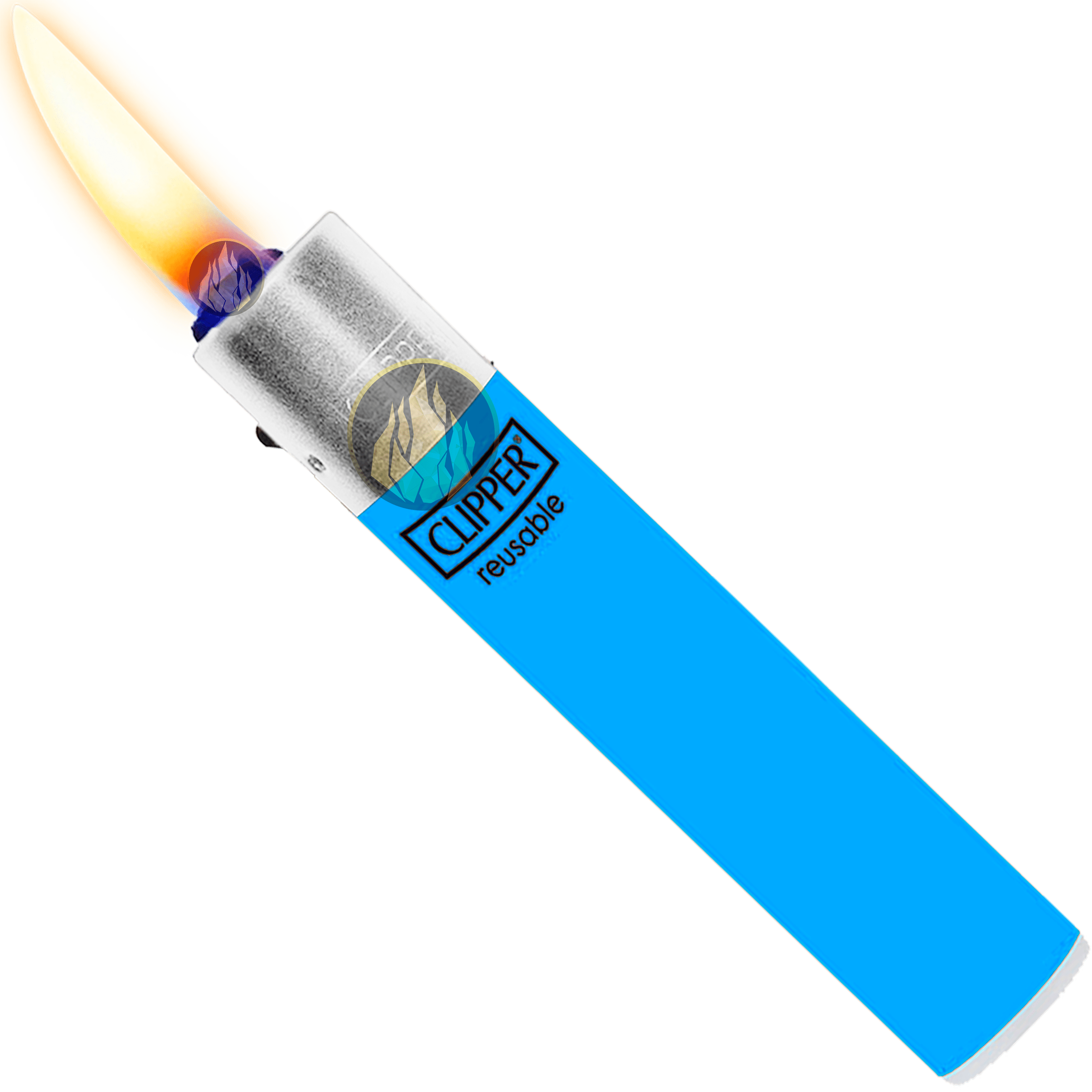 Encendedor Recargable Clipper CP22R fluo paquete 24 piezas colores fluorescentes