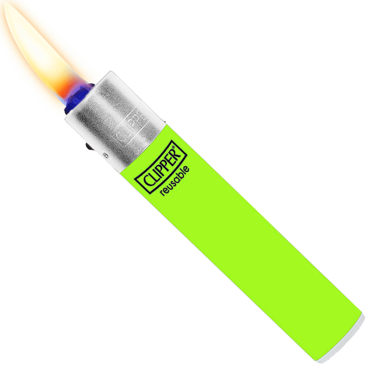 Encendedor Recargable Clipper CP22R fluo paquete 24 piezas colores fluorescentes