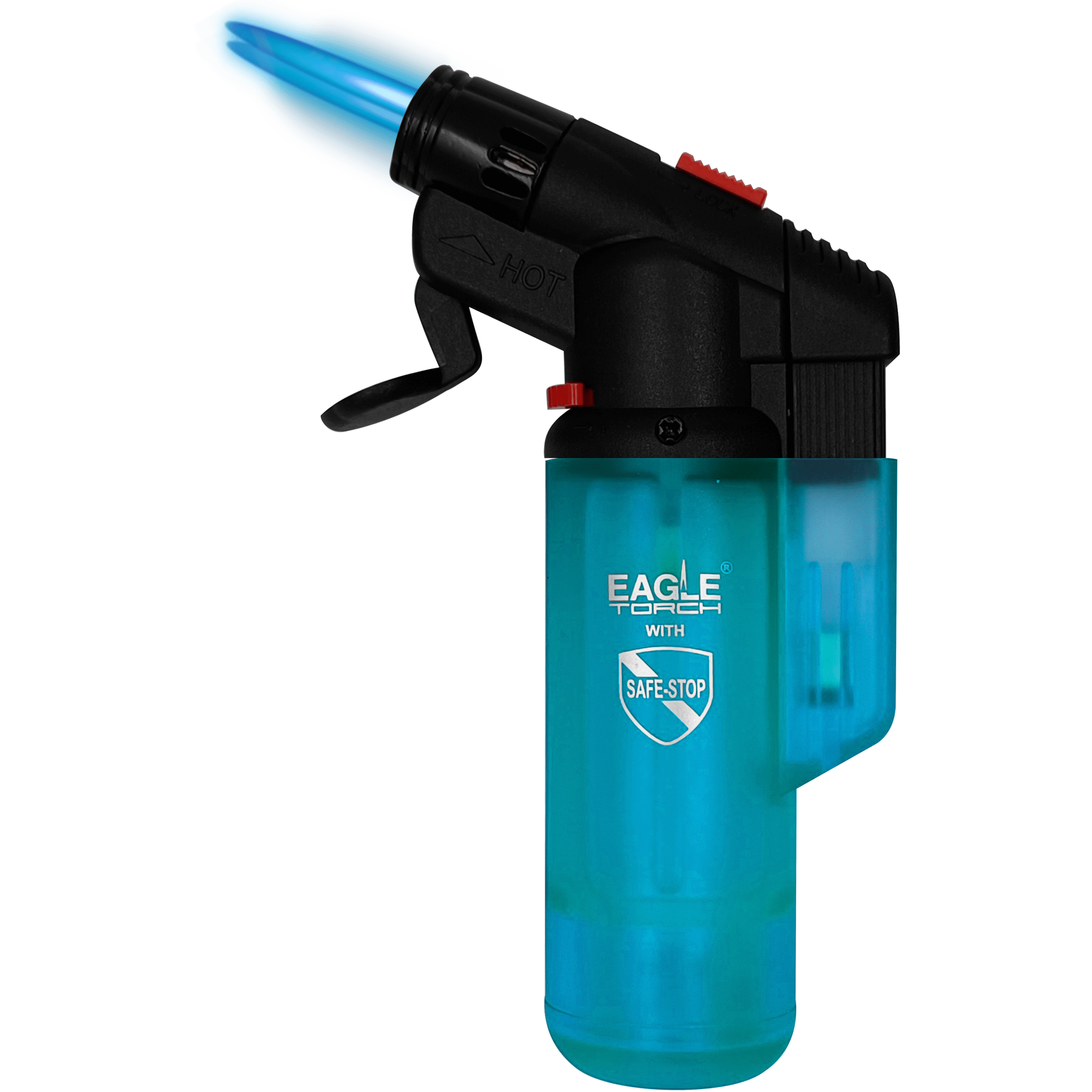 Encendedor Soplete Recargable Gas Butano Eagle Torch 1 flama con regulador EETOM2