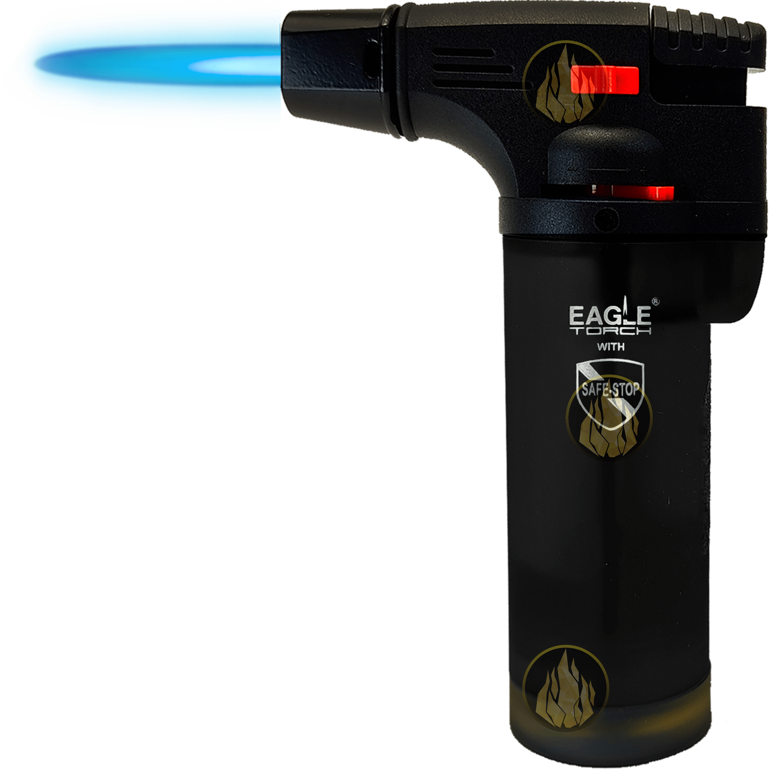 Encendedor Soplete Recargable Gas Butano Eagle Torch 1 flama con regulador