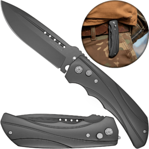 Navaja Automática Tactica Lion Tools modelo 7080 hoja afilada 9.5 cm portada