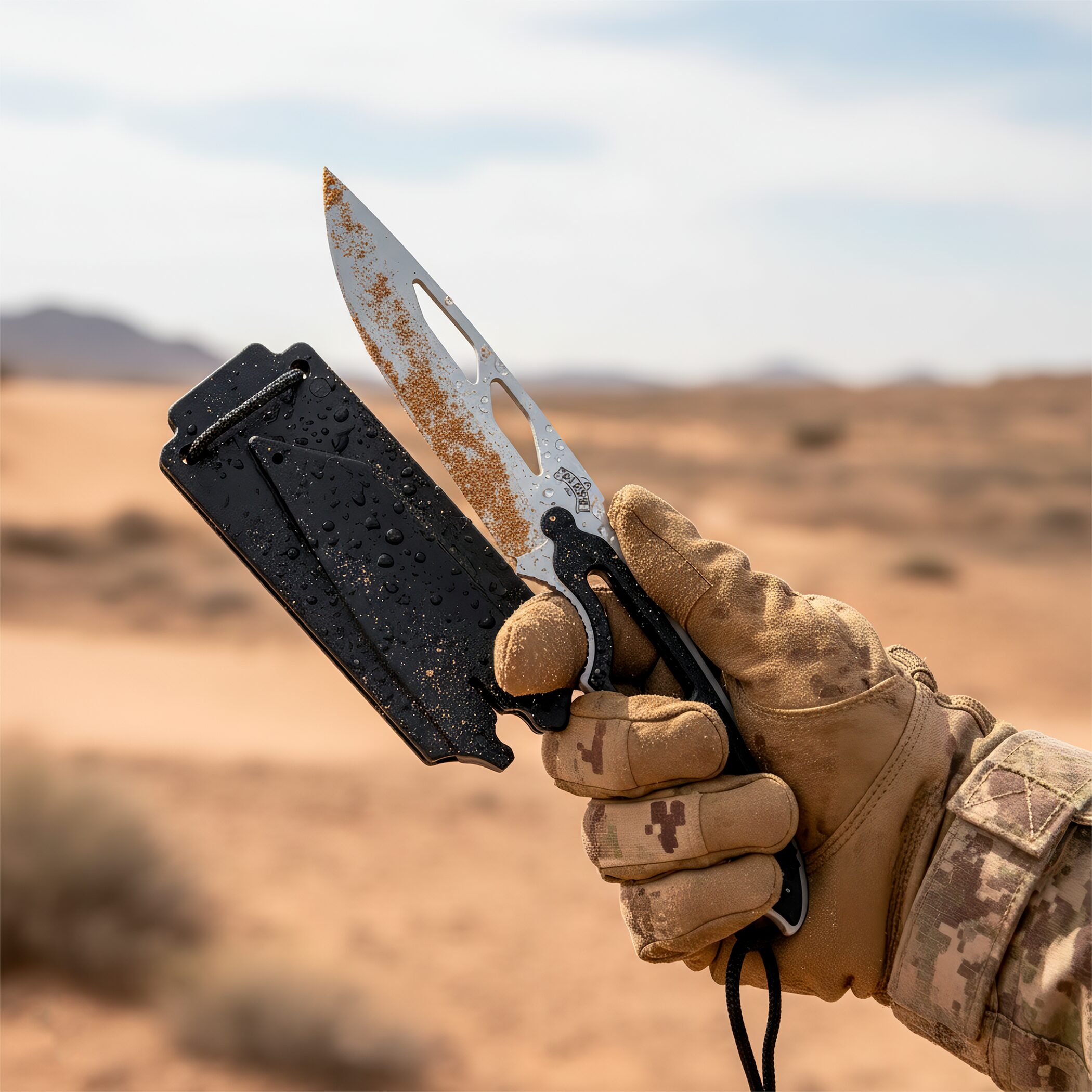 Cuchillo Navaja Oculta Defensa Master USA modelo MU-1123SD con hoja afilada de acero inoxidable y diseño compacto táctico