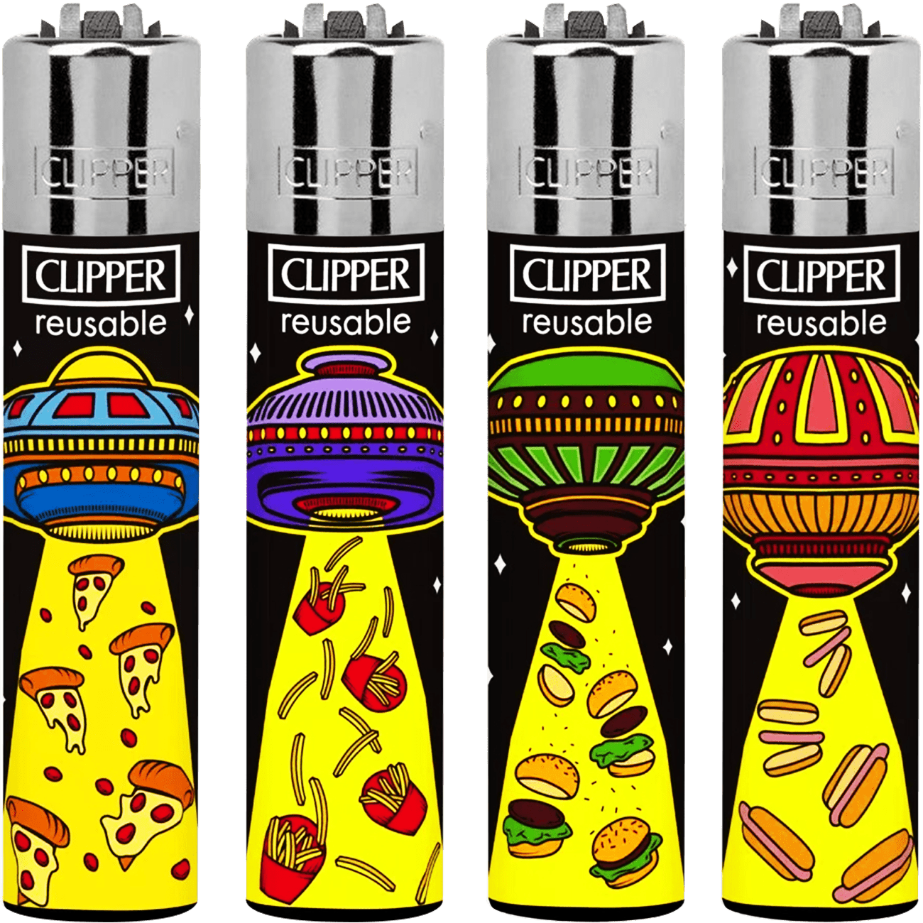 Encendedor Clipper Recargable Butano CP11 plástico encendido de piedra
