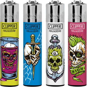 Encendedor Clipper Recargable Butano CP11 plástico encendido de piedra