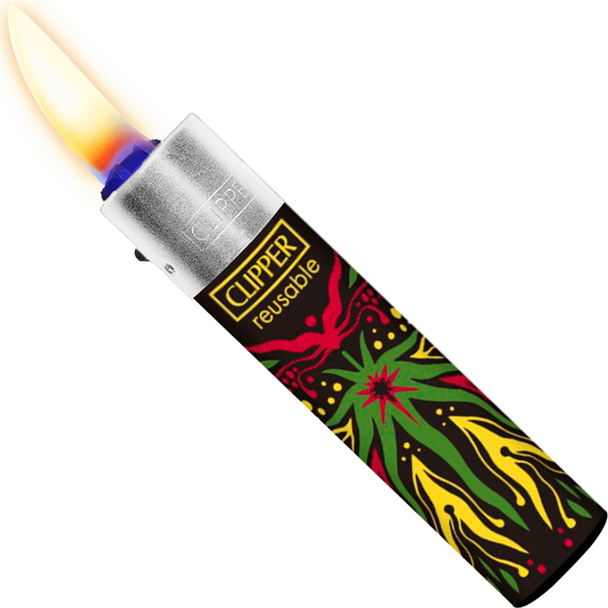 Encendedor Recargable Clipper Hungry UFO diseño original colores surtidos paquete 24 piezas marca Clipper modelo CP11