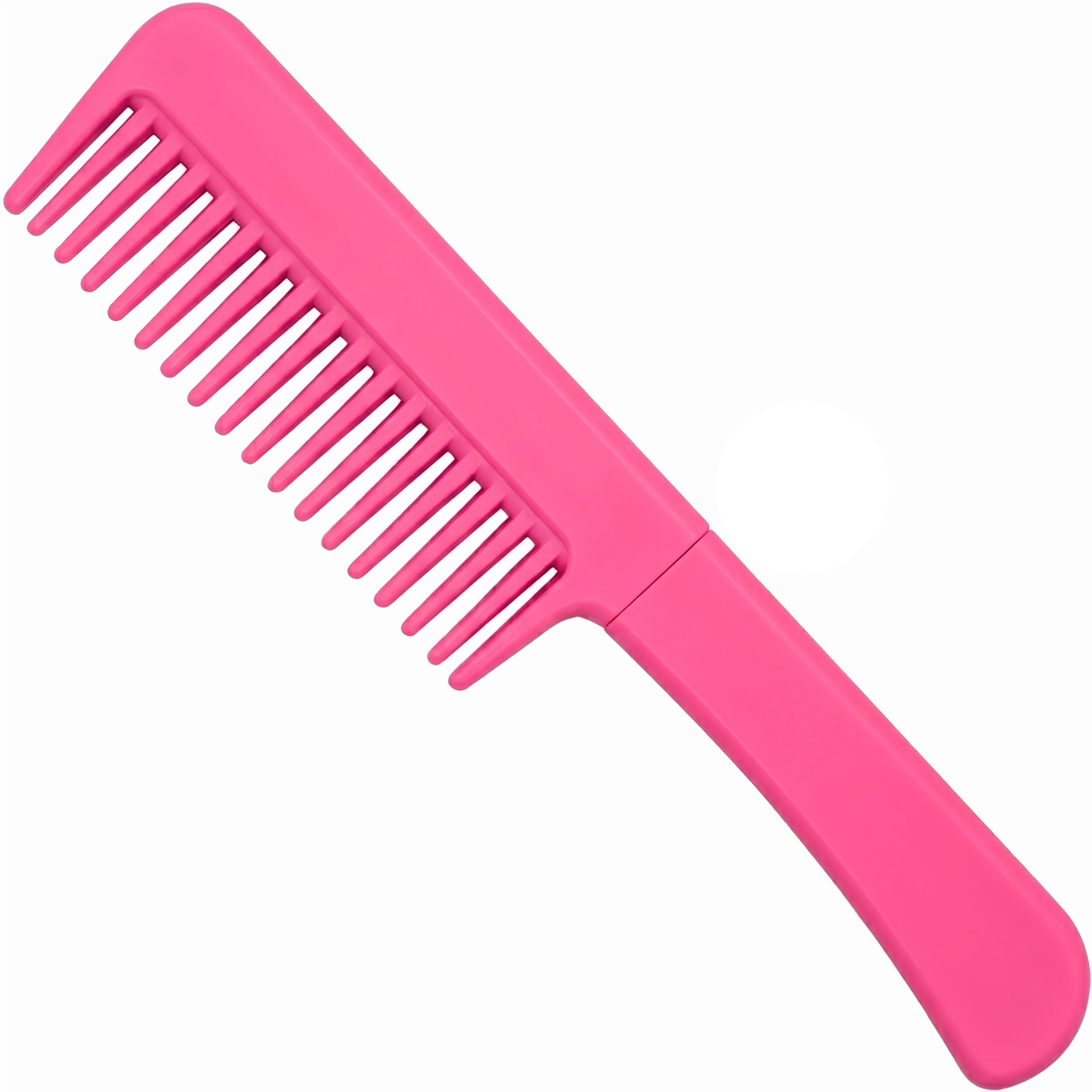 Peine Defensa Personal marca Blades USA con mango de acero inoxidable y peine funcional en la parte trasera, modelo PK-107PK.