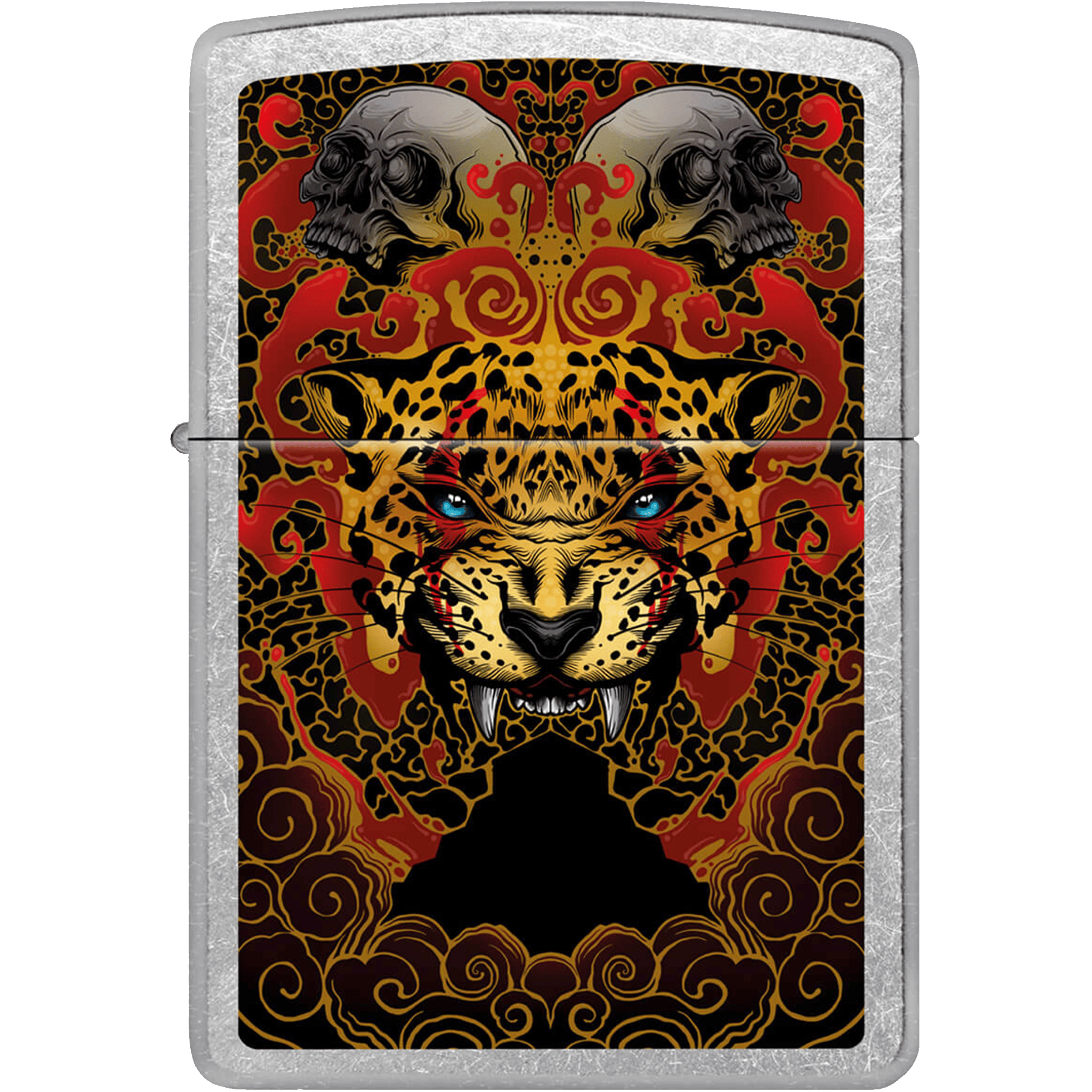 Encendedor Zippo Guardian de los Templos Diseña Tu México original marca Zippo, diseño artístico inspirado en templos mexicanos, encendedor metálico resistente fabricado en USA.